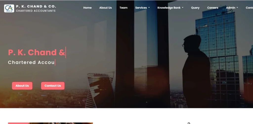 CA Firms in Noida - P. K. Chand & Co.