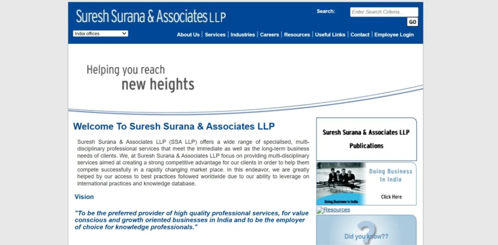 CA Firms in Noida - Suresh Surana & Associates LLP