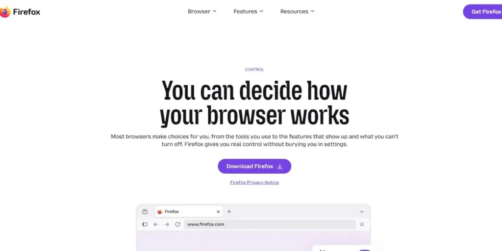 Firefox (AI Controls Dashboard) - Browsers with Their Own Copilot Counterpart