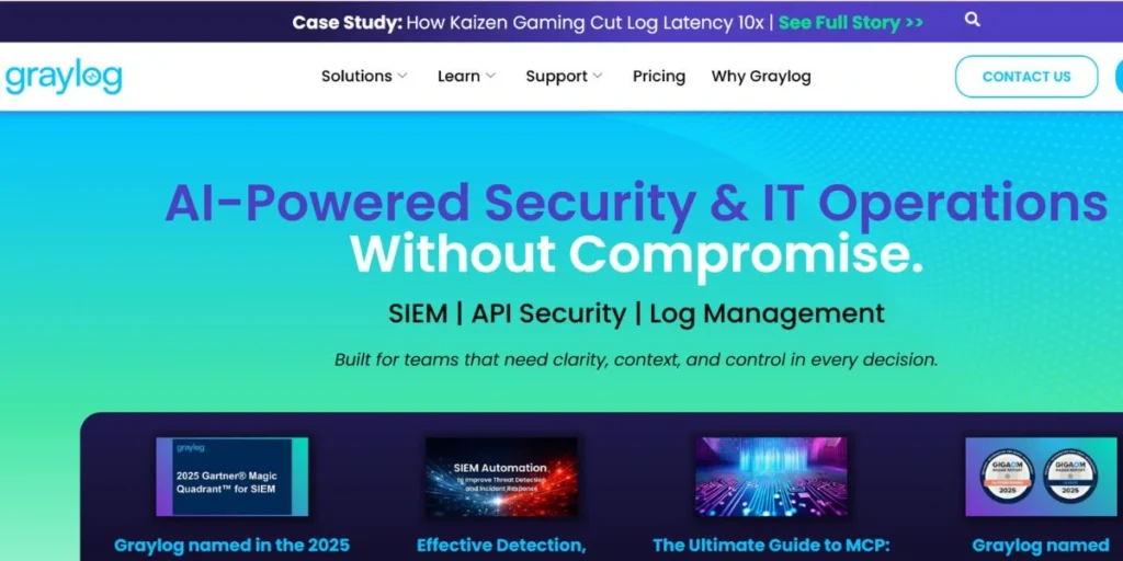 Graylog - Open‑Source SOC Tools