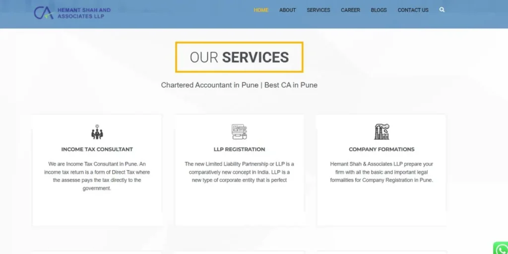 Hemant Shah & Associates LLP - Best CA Firms in Pune