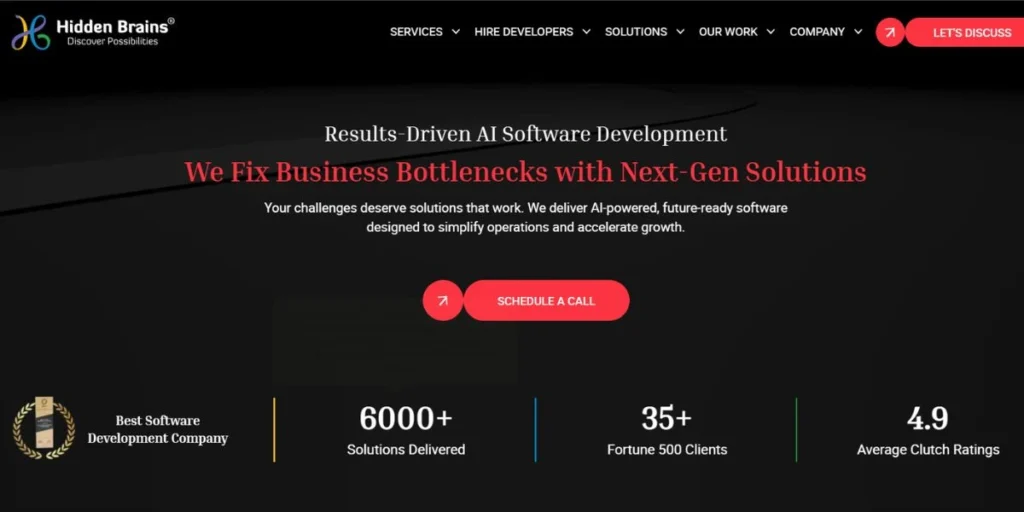 Hidden Brains - Healthcare App Development Company