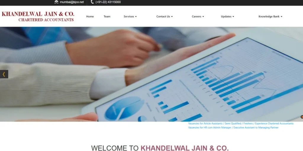 Khandelwal Jain & Co. - Best CA Firms in Pune