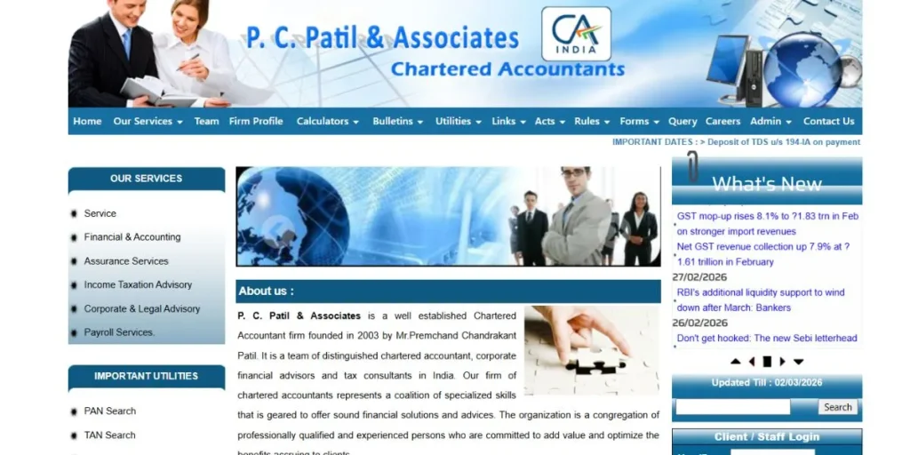 P C Patil & Associates - Best CA Firms in Pune