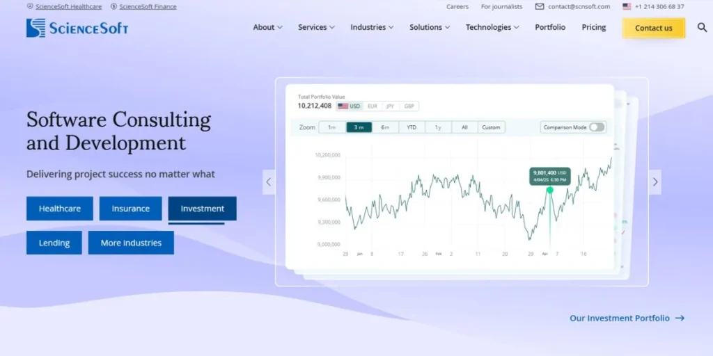 ScienceSoft - Healthcare App Development Company