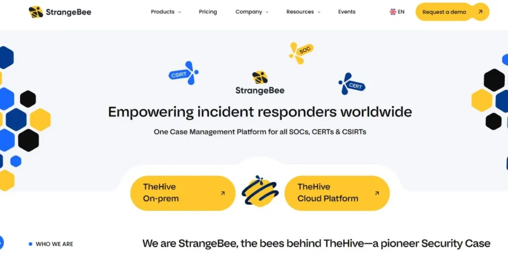 TheHive - Open‑Source SOC Tools