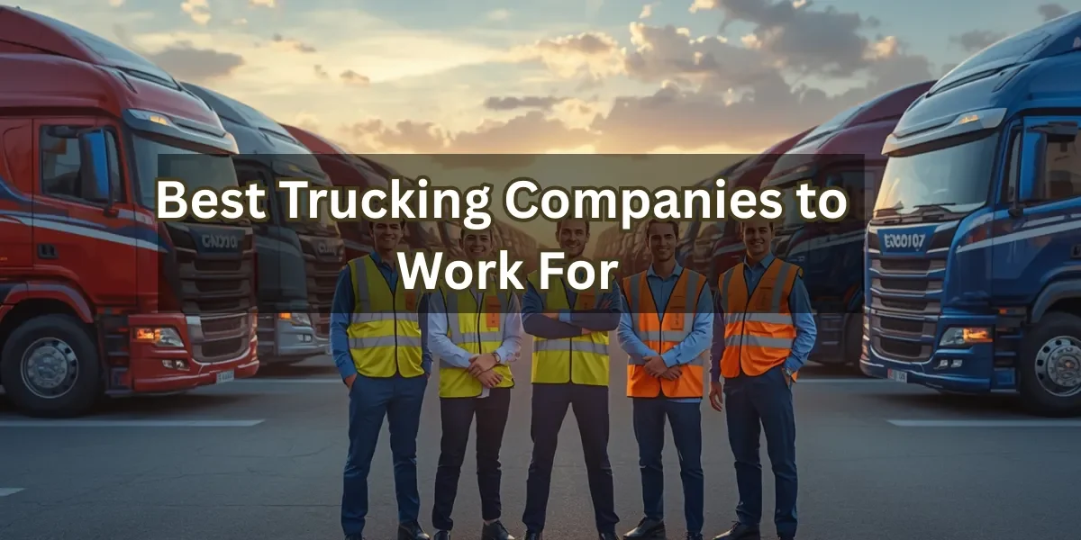 Best Trucking Companies to Work For